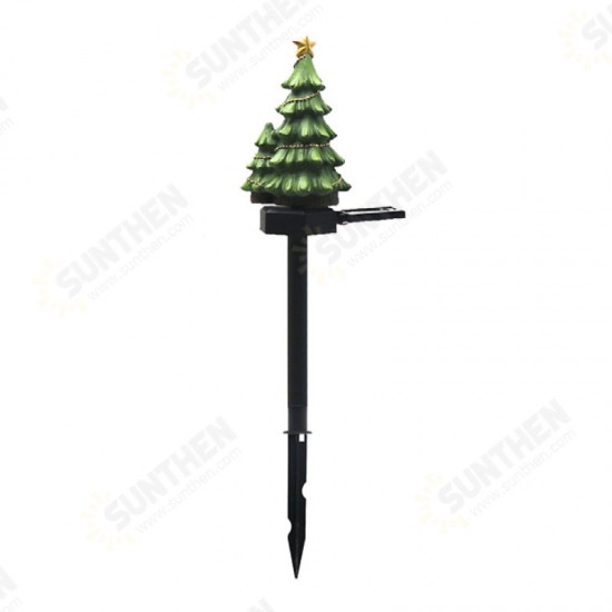 Christmas Tree Solar Lawn Light Landscape Path Garden Decoration Solar Outdoor Garden Stake Lights