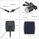 Underground Lamp Waterproof Solar Garden Light 0.2W 3.2V 6/8PCS Solar Deck Lights Sensing Garden Path LED Floor Light