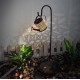 Solar Light LED Solar Watering Can Lamps Garden Decoration Iron Shower LED String Light Yard Lawn Waterproof Fairy Light