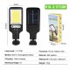 Solar Street Lights Outdoor Solar Lamp With 3 Light Mode Waterproof Motion Sensor Security Lighting for Garden Patio Path Yard