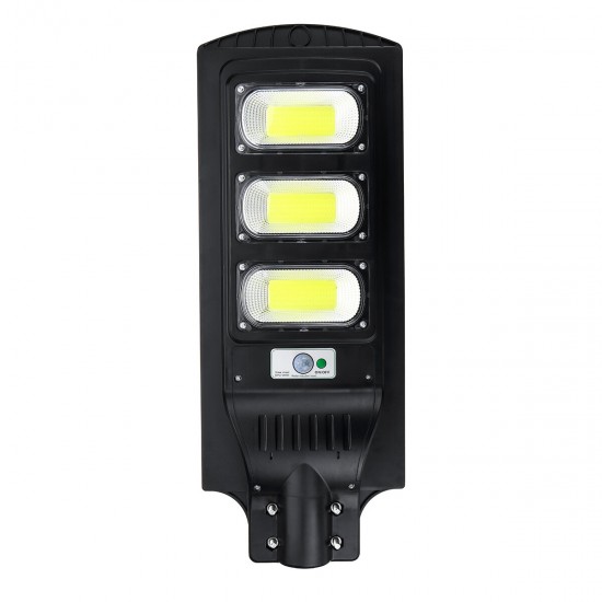 100/200/300COB Remote Solar Wall Street Light PIR Motion Outdoor Garden Light