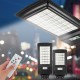 240/560LED Solar Street Wall Light Solar Powered IP65 Waterproof Lamp PIR Motion Sensor Lamp Outdoor Garden