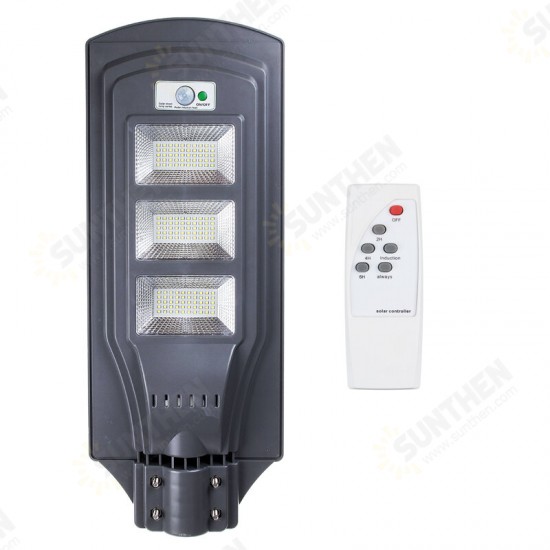 40W 80W 120W Sensor LED Solar Light 2835 Wall Street Lamp Garden Outdoor Lighting + Remote Control