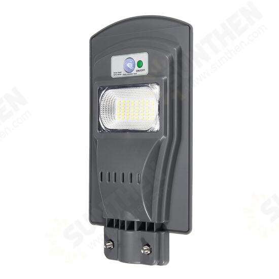 40W LED Solar Power Wall Street Light PIR Motion Outdoor Garden Lamp