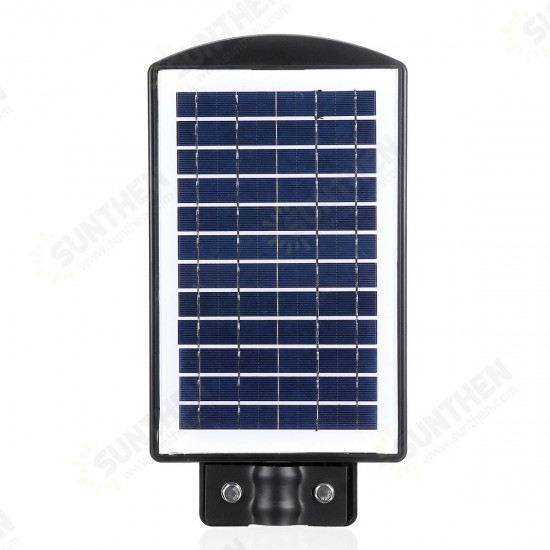 40W LED Solar Powered Wall Street Light PIR Motion Outdoor Garden Lamp