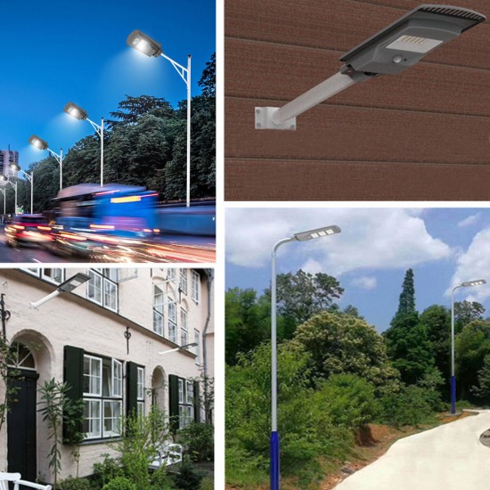 60W 180LED Solar Powered Lamp PIR Motion Sensor Outdoor Garden Street Light for Outdoor Road Garden