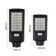 800W 1000W Solar Panel LED Street Light Waterproof PIR Motion Sensor Wall Yard Lamp + Remote Control