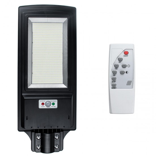 936 LED Solar Street Light Motion Sensor Wall Garden Lamp Remote