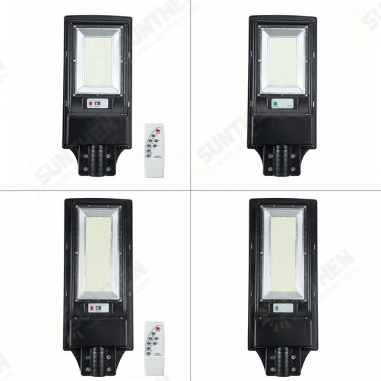 966/492 LED Solar Street Light Motion Sensor Outdoor Wall Lamp+Remote