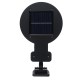 LED Solar Wall Light 3 Modes Motion Sensor Light Control IP65 Yard Garden Park