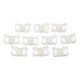 10PCS 2Pin 8MM Board to Board/Board to Wire Connector for Waterproof Single Color LED Strip Light