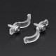 10PCS Fixed Silicon Clip for 8mm Waterproof 3528 3014 5050 LED Strip Light Bracket Clamp with Screws