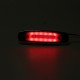 12/24V 18 LED Side Flowing Marker Light Lamp Waterproof For Truck Trailer Lorry