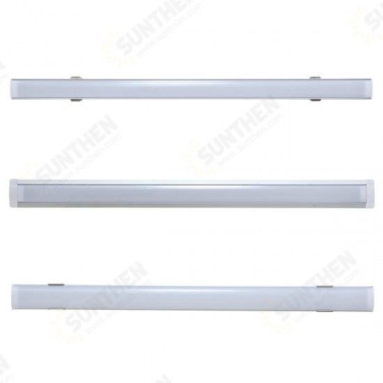 30CM Aluminum Channel Holder For LED Rigid Strip Light Bar Under Cabinet Lamp