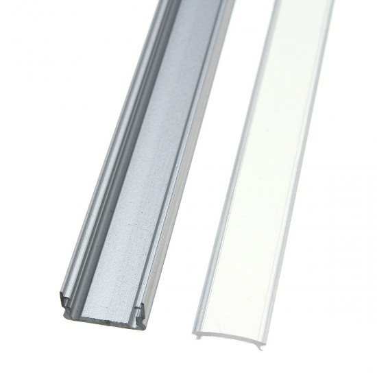 50CM XH-008 U-Style Aluminum Channel Holder For LED Strip Light Bar Under Cabinet Lamp Lighting