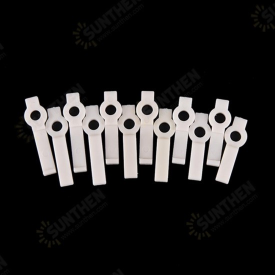 50PCS 8mm 10mm 12mm ABS Fixer Clip with Screws for Non-waterproof 3528 5050 LED Strip Light