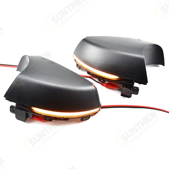 For Volkswagen VW MK5 6R 6C 2009 - 2016 2017 LED Dynamic Turn Signal Light Flasher Flowing Water Blinker Flashing Light