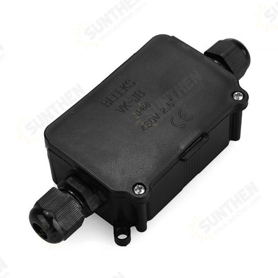 IP66 Outdoor Waterproof Junction Box 2 Way 3 Way Cable Connector With Terminal 450V