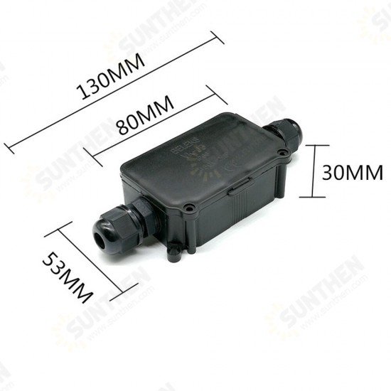 IP66 Outdoor Waterproof Junction Box 2 Way 3 Way Cable Connector With Terminal 450V