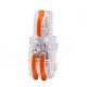 F12 Wire Connector 1 In 2 Out Color Handle Branch Terminal Transparent Shell Combined Butt-Type Parallel Connector