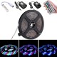 5M 3528 Waterproof RGB Flexible LED Strip Light+IR Controller+44Keys Remote Control+EU US Plug