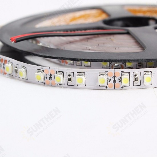 5M 600LEDs 3528 SMD Cool/Warm White Waterproof Flexible LED Strip Light Lamp