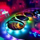 5V USB Power LED Strip Lights 3528 RGB TV Backlight Bluetooth APP Remote Music