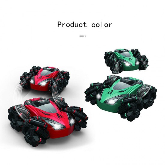 C10 RC Stunt Car with Light Music 2.4Ghz 4CH 20km/h Drifting 360 Degree Rotating Remote Control Vehicle Toys