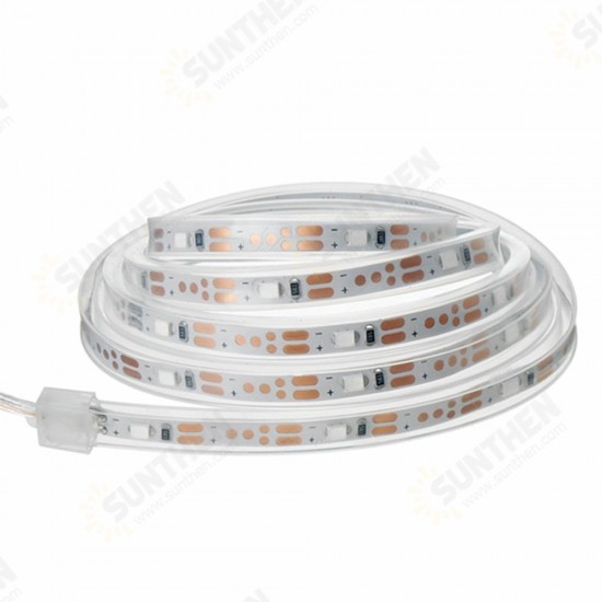 Solar Powered 8 Flash Modes 1M SMD2835 IP67 30LED Tube Strip Light for Basketball Hoop