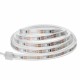 Solar Powered 8 Flash Modes 1M SMD2835 IP67 30LED Tube Strip Light for Basketball Hoop