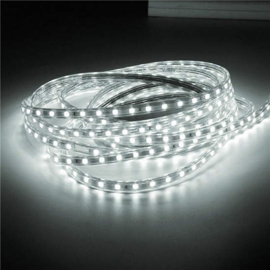 Waterproof IP67 5M 300SMD 5050 Red/Blue/Green/Warm White/White/RGB LED Light Strip 220V