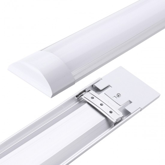 2PCS 60cm Ceiling Batten Linear 2835SMD Tube Light Bar Surface Mount 20W Purification Tube Light 85-265V