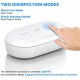 Portable UV Sanitizer Box UV Sanitizer Wireless Charger Phone Cleaner Disinfection Box for Phone Brush and Accessories