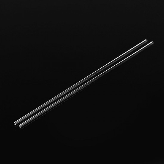 500Pcs 80mm Glass Capillary Tubes Open Both Ends 0.9-1.1mm Melting Point Tubes