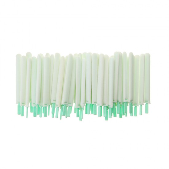 50Pcs Cleaning Sponge Swab Rhinitis Stick Wipe Stick For Medical Electric Aviation Swabs