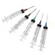 5Pcs 3ml 10ml 20ml Syringe Crimp Sealed Blunt End Tips For Makeup DIY Glue Oil Ink