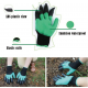 1 Pair Safety Gloves Garden Gloves Rubber TPR Thermo Plastic Builders Work ABS Plastic Claws