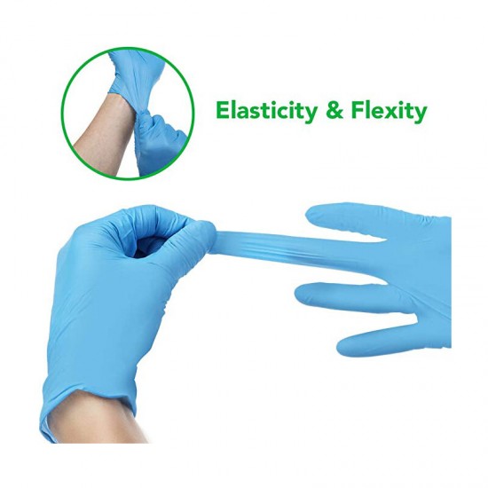 100 Pcs Gloves Disposable Powder Latex Household Cleaning USA in Stock