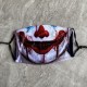 Adult Halloween Decoration Dustproof Mask with PM2.5 Filter Element Cosplay Mask