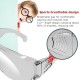 Children Adult Safety Goggles Anti Fog Dust Splash-proof Glasses Work Eye Protection