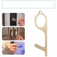 Non-Contact Door Opener Healthy Handheld Keychain Tool Avoid Dirty Environmental and More Hygiene Door Pulls