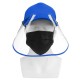 Protective Cap Hat Cover Safe Prevent Droplet Splash-Proof Outdoor Anti-spitting