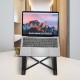 Foldable 5 Height Adjustable Laptop Stand Tablet Stand Heat Dissipation for iPad Macbook below 17 inch