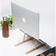 Foldable Laptop Stand Bracket Aluminum Alloy Laptop Portable Cooling Base Display Lifting Frame 6 Gear Adjustable for 15.6inch Notebook