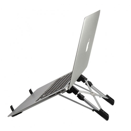 YDA-007 Foldable Laptop Stand Notebook Holder Portable Lapdesk Bracket for 11-15.6 inch Laptops