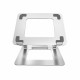 N37-3 Laptop Stand with USB 3.0 Interface Portable Bracket Foldable Aluminum Alloy Computer Heat Dissipation Bracket