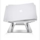 N37-3 Laptop Stand with USB 3.0 Interface Portable Bracket Foldable Aluminum Alloy Computer Heat Dissipation Bracket