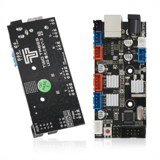 S Laser Engraving Machine Control Board XY Axis Main Board with A4988 Motor Drive for 2.5W/5.5W Laser Module