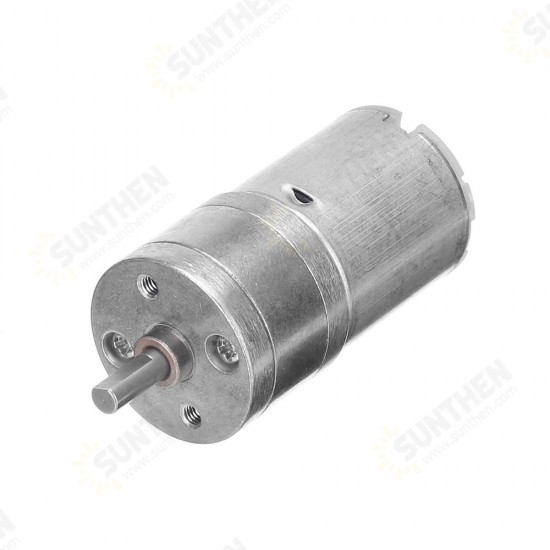 DC 7.4V 340rpm 550rpm Reduction Motor DC Geared Motor with Bracket and Wheel