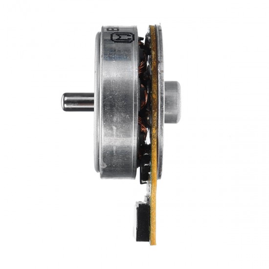 Metal Miniature Brushless Motor W/ Three-phase External Rotor Replacement